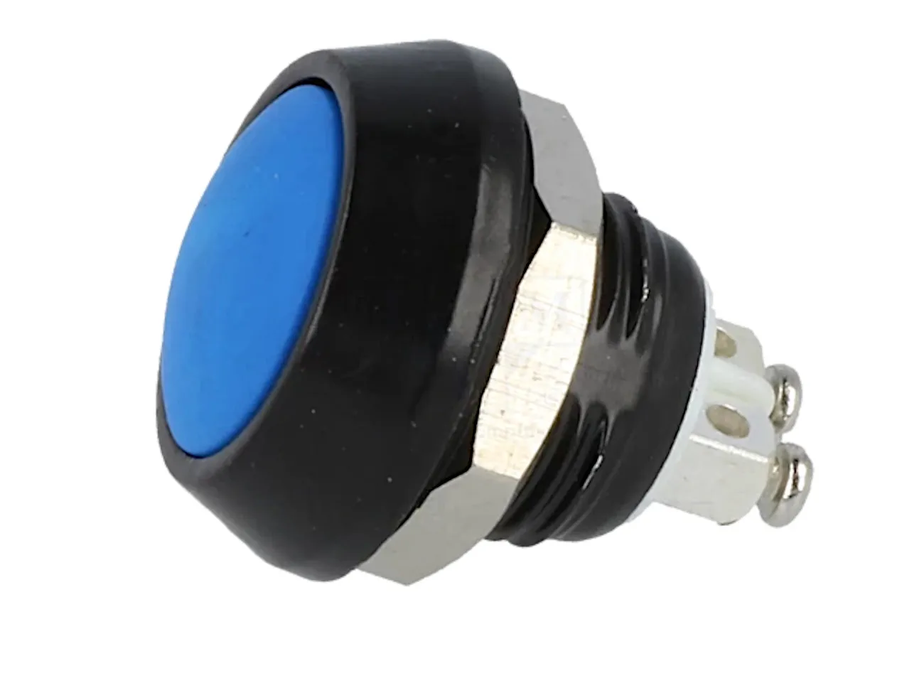 [150168] Miniature Momentary Switch OFF-(ON) 2A/36V IP65 Blå