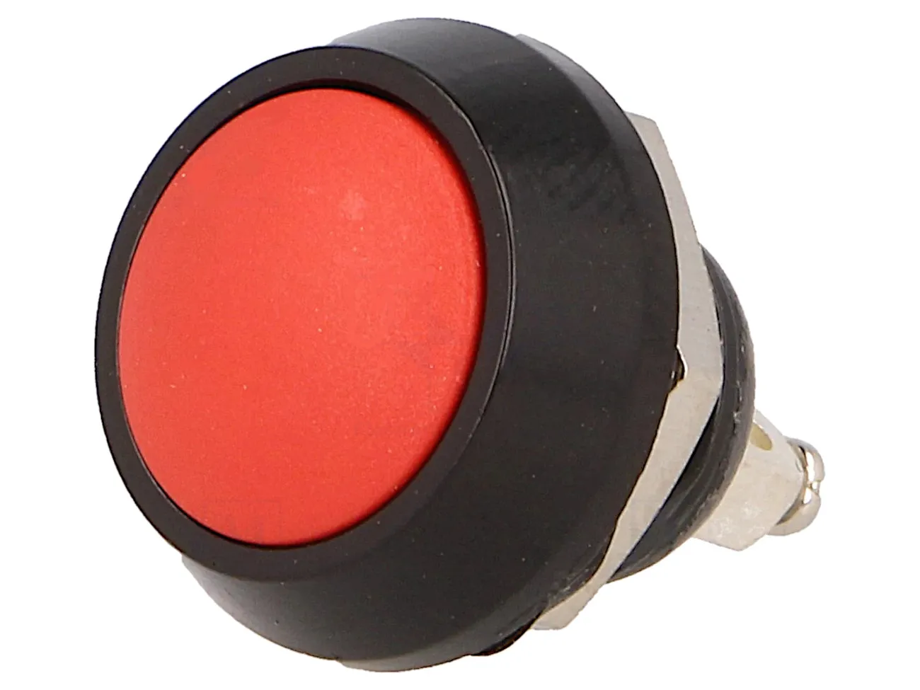 [150170] Miniature Momentary Switch OFF-(ON) 2A/36V IP65 Rød