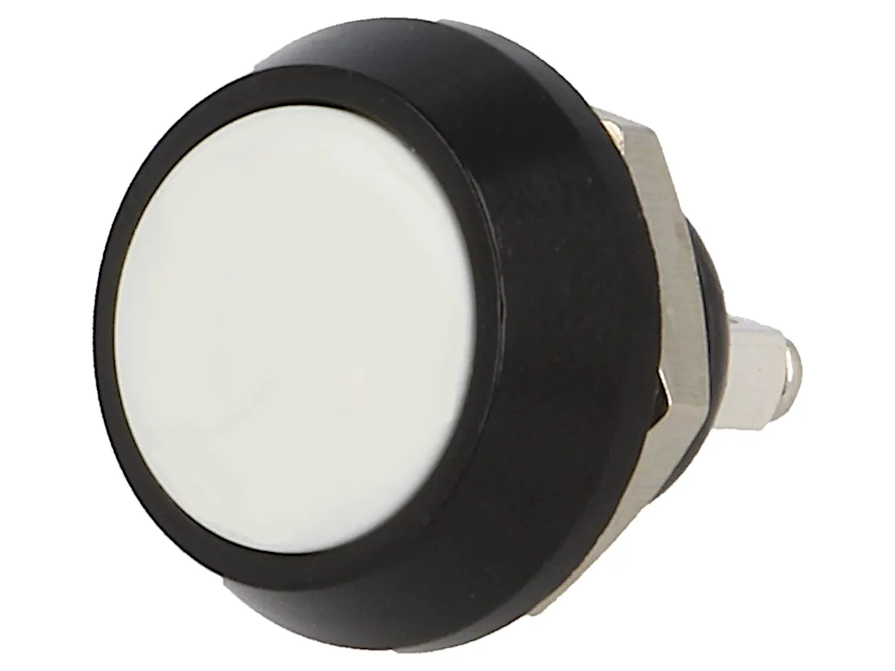 [150192] Miniature Momentary Switch OFF-(ON) 2A/36V IP65 Hvid