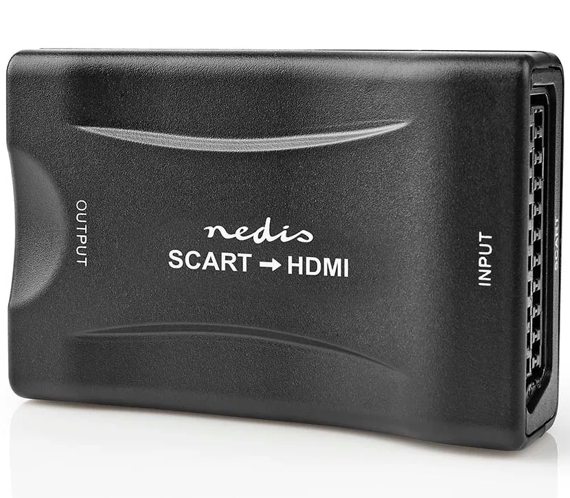 [150588] Scart til HDMI  1080p | 1.2 Gbps | ABS | Sort