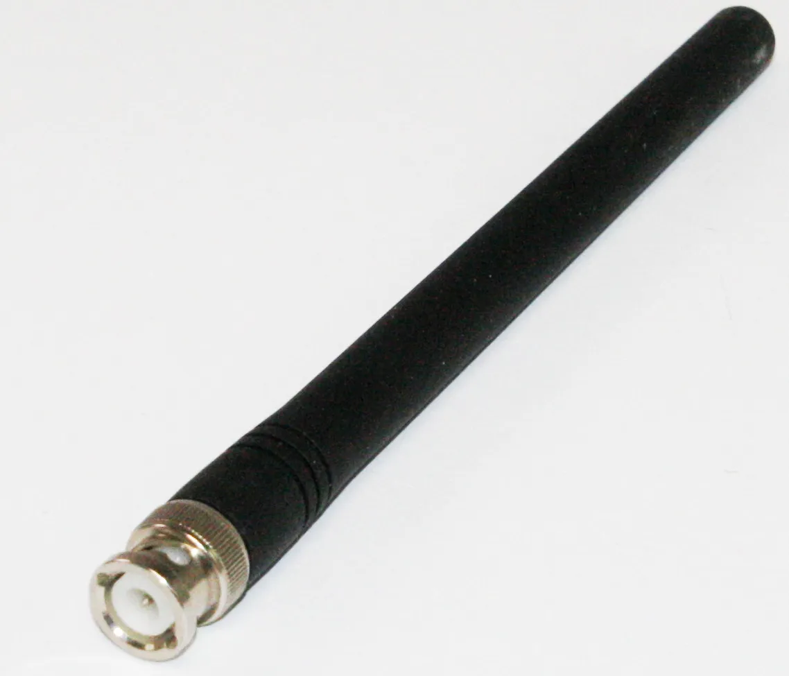 [150742] Stavantenne gummi med BNC stik L:160mm.