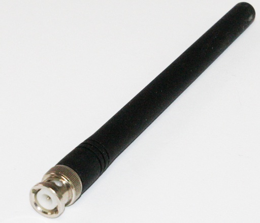 [150742] Stavantenne gummi med BNC stik L:160mm.