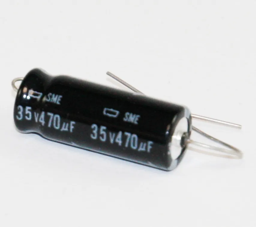 [150791] 470µF 35V 10x26 axial elektrolytkondensator