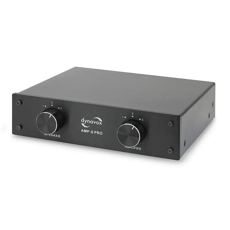 [150874] DYNAVOX Højttaler Switchbox AMP-S PRO, sort