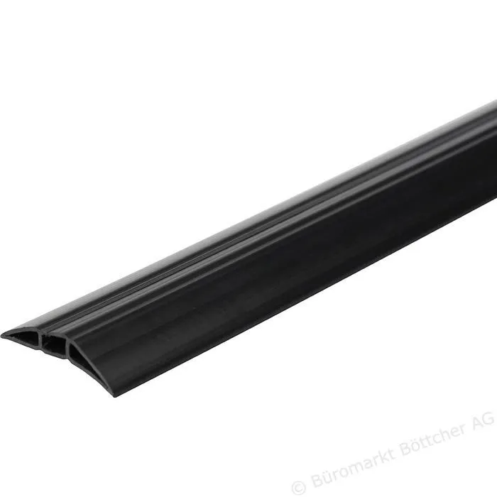 [150880] Kabelbro Sort 3mtr. 83x15mm Pvc