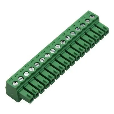 [150900] Terminal Block Female header 16P 3.81mm