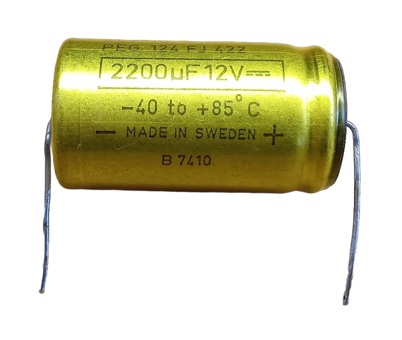 [151043] El-Capacitor 2200uF/12V 20x36mm Bulk