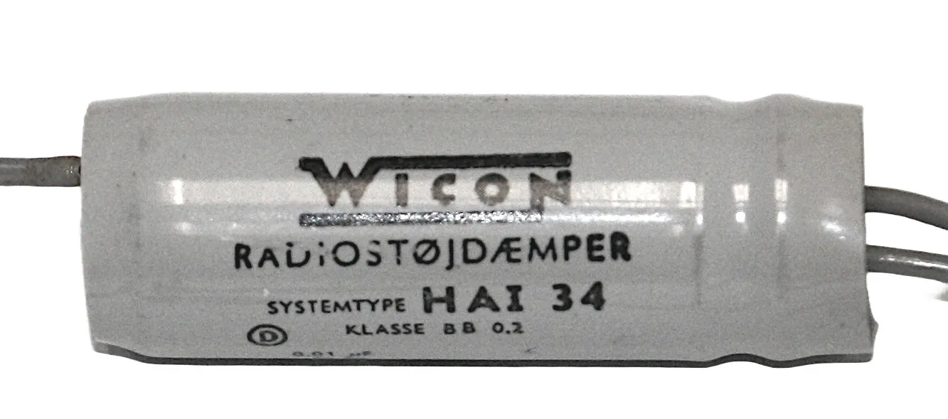 [151126] 2x10nF + 200nF 250V Støjkondensator
