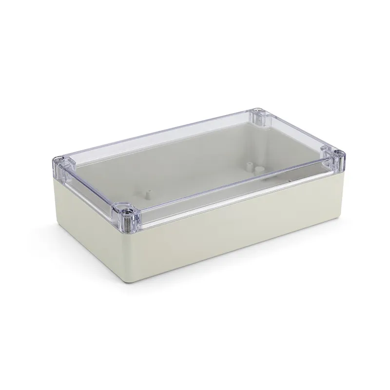 [151139] ABS Kabinet, 200x120x56mm, transparent dæksel