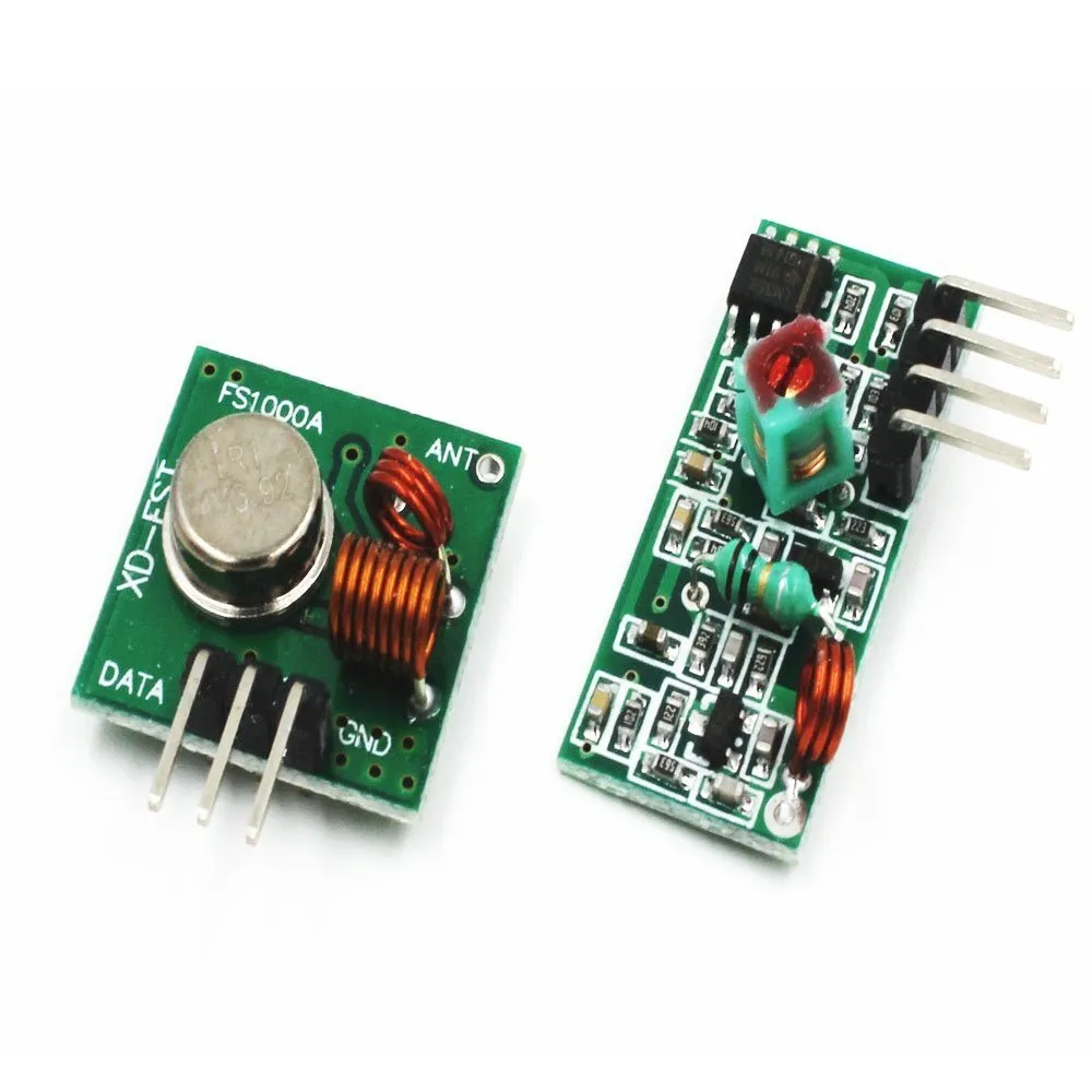 [151207] DIY Kit 315Mhz Super-regenerative Module Burglar Alarm Wireless Transmitter and Receiver Module