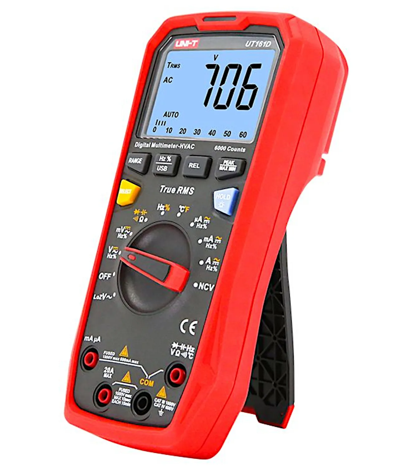 [151241] UNI-T UT161D 1000V Digital Multimeter, True RMS