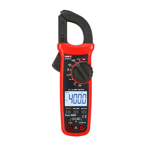 [151243] UNI-T UT201R Tangamperemeter, Digital, True RMS, 400AAC