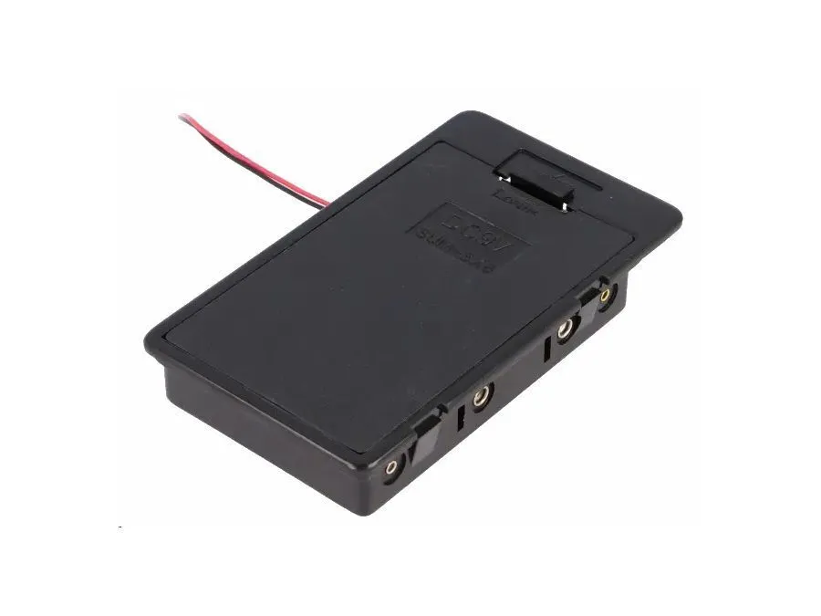 [151304] Batteriholder 6 x AA lukket