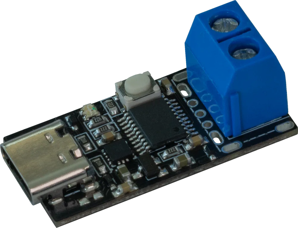 USB-PD Trigger Modul with USB-C / Screw terminal | B2C