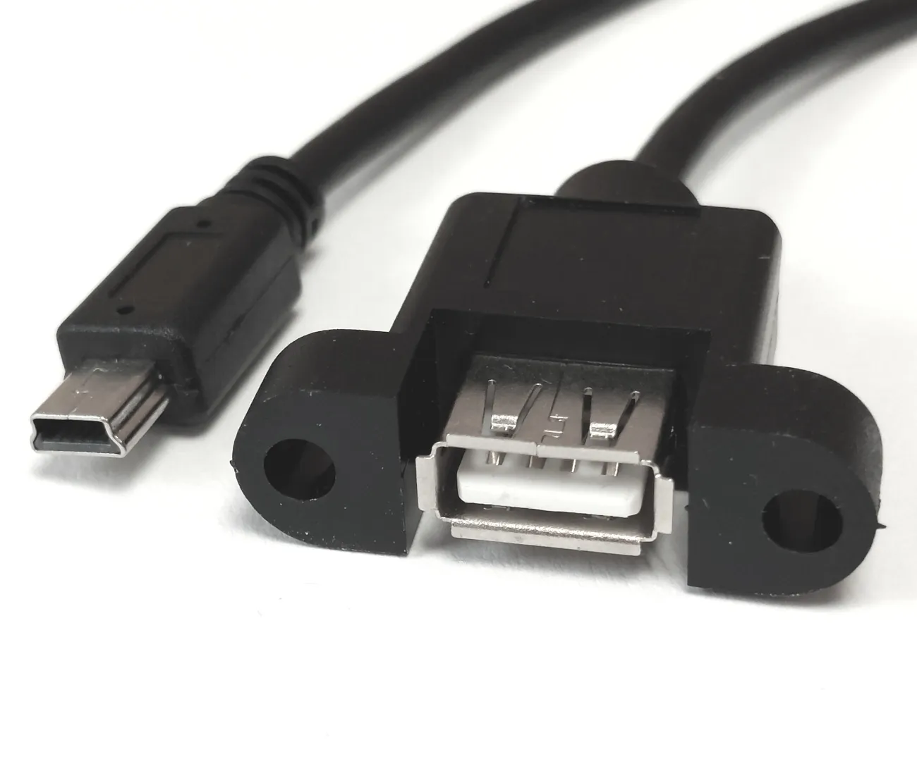 [151419] USB A hun til 5 pin mini B han 75cm