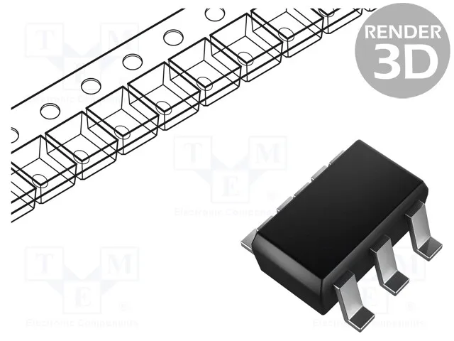 [151557] 12bit Ser. DAC U-Outp SOT23-6