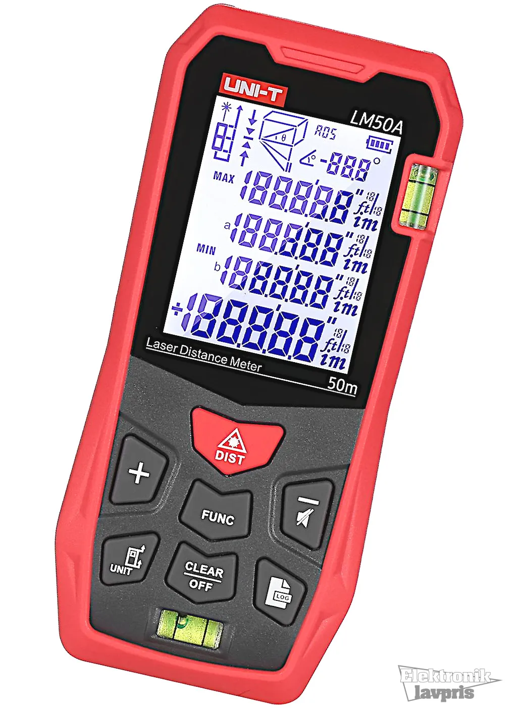 [151641] UNI-T LM50A Laserafstandsmåler