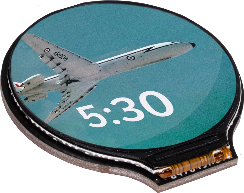 [151753] Rund 1.28" LCD display