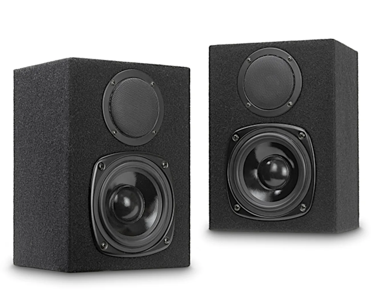 [151766] DYNAVOX 2-vejs Højttalere Trapezsystem, 120W (2 stk.)
