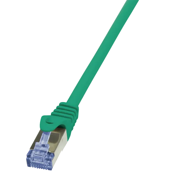 [151962] Patch cable PrimeLine, Cat.6A, S/FTP, green, 0.5 m