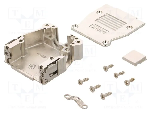[152382] D-Sub-Hood 15-Pole Metallized