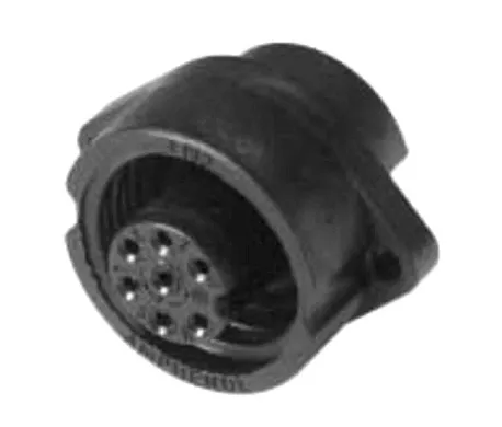 [152396] Amphenol 7 pol plug female chassis