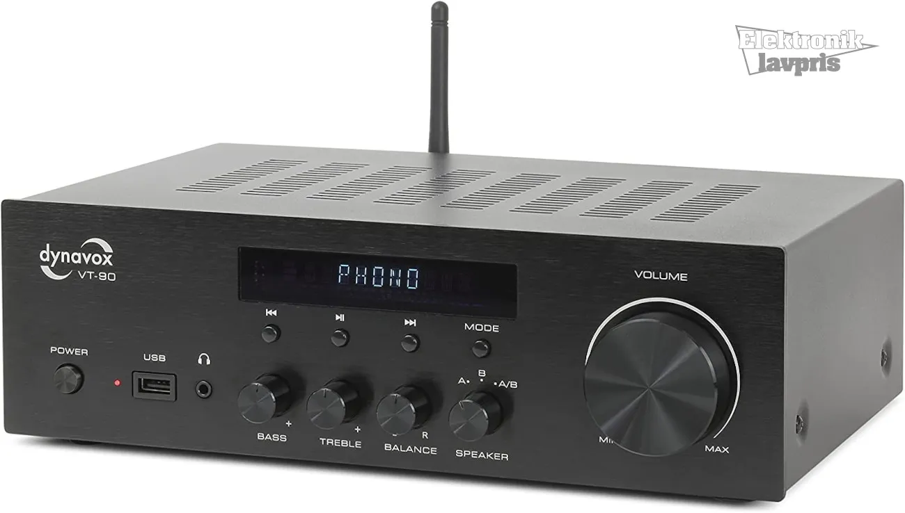 [152424] DYNAVOX Stereoforstærker, 180W, Bluetooth USB