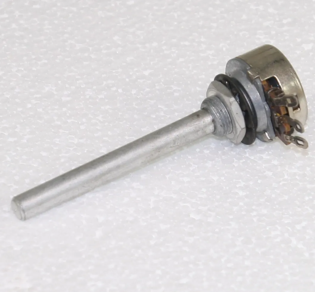 [152519] Potentiometer 20/6 Mono Log 220K metal-aksel