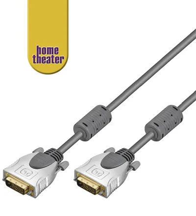 [152938] DVI-D dual link kabel, han/han, HQ, 10 meter