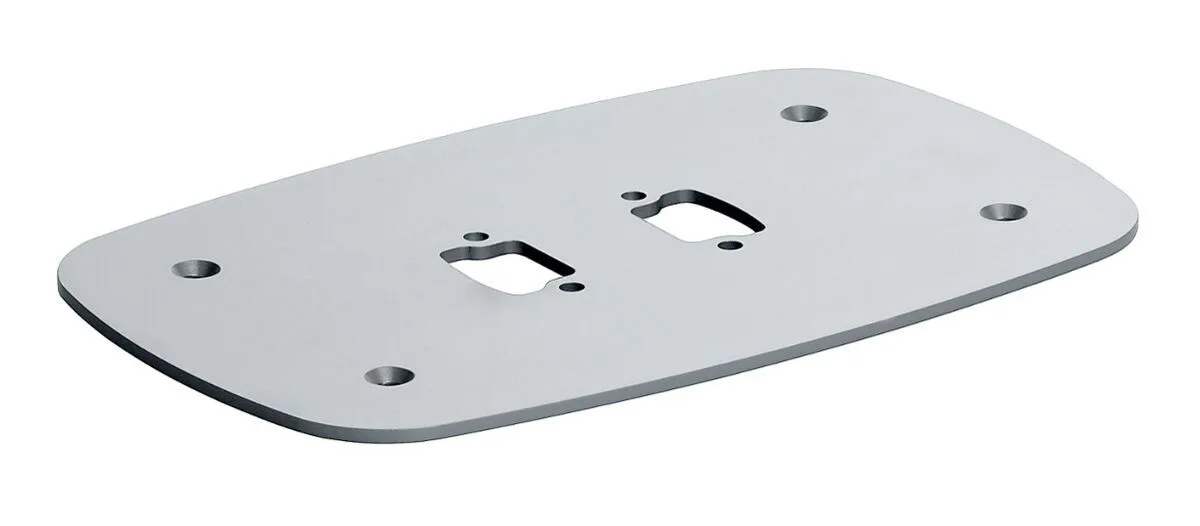[152966] Vogels Professional Floor Mounting Plate Silver