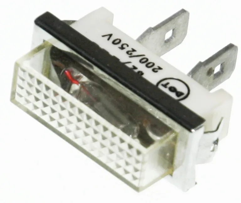 [153008] Kontrollampe 220V HVID (13x32mm.)