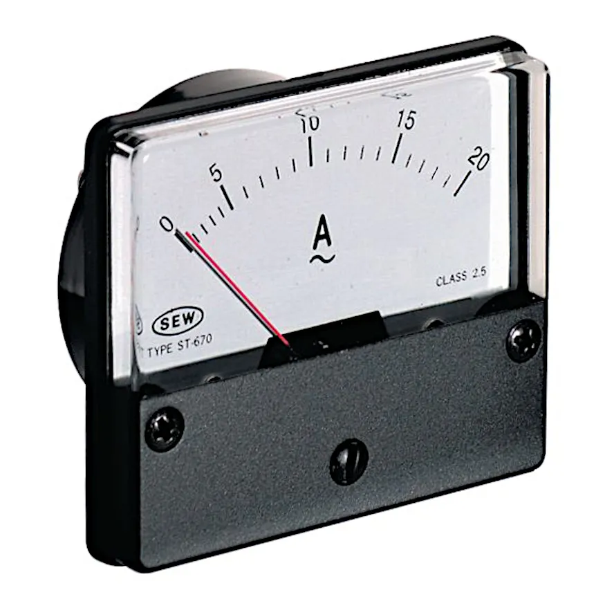 [153031] Analog måleinstrument 0-10A AC