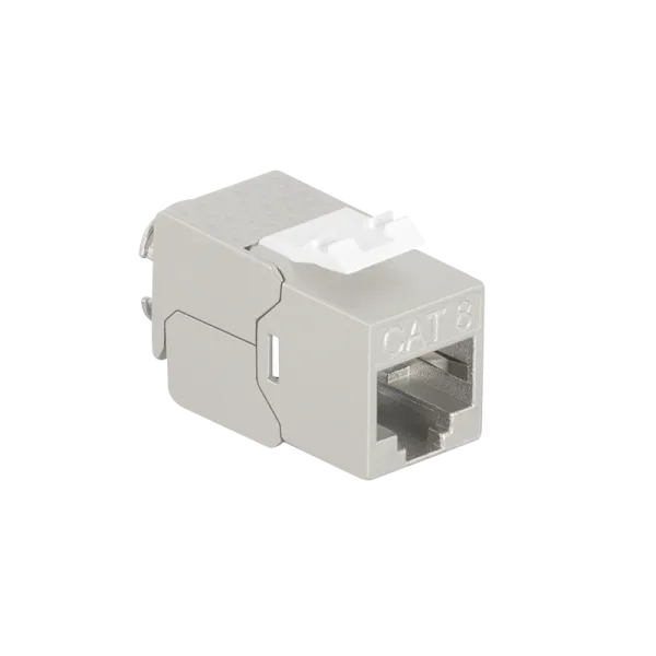 [153119] Cat.8.1 Keystone jack STP AWG 22-26, toolless, only 14.5 mm width