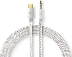 [153371] USB C > Minijack 4p, lydkabel til Smartphone