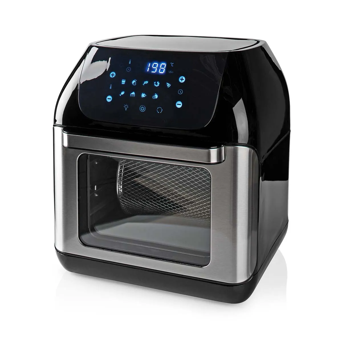 [153519] Hot Air Fryer | 12 l | Timer: 60 min | Antal forudindstillede programmer: 9 | Digital | Sort