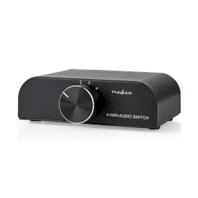 [153711] Analog Audio Switch 1 x RCA < 3 x RCA + 3.5mm AUX