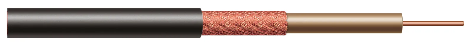 [153876] Audiokabel 1 x 0,25 mm2+skærm Ø=3,1mm.
