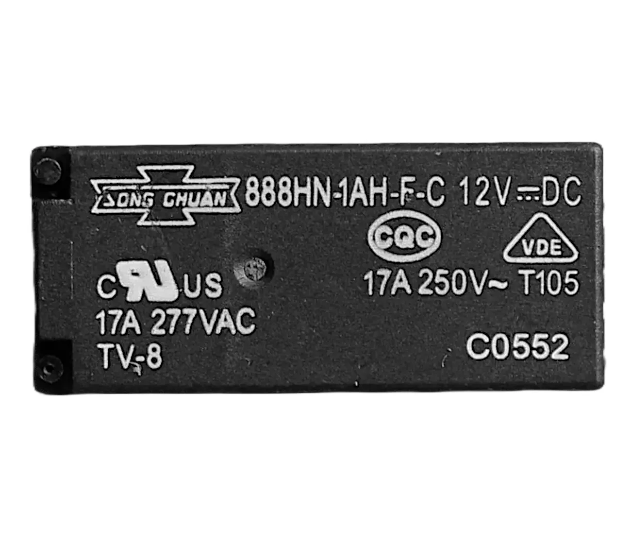 [153881] 1 x slutte relæ 12VDC 17A 360R