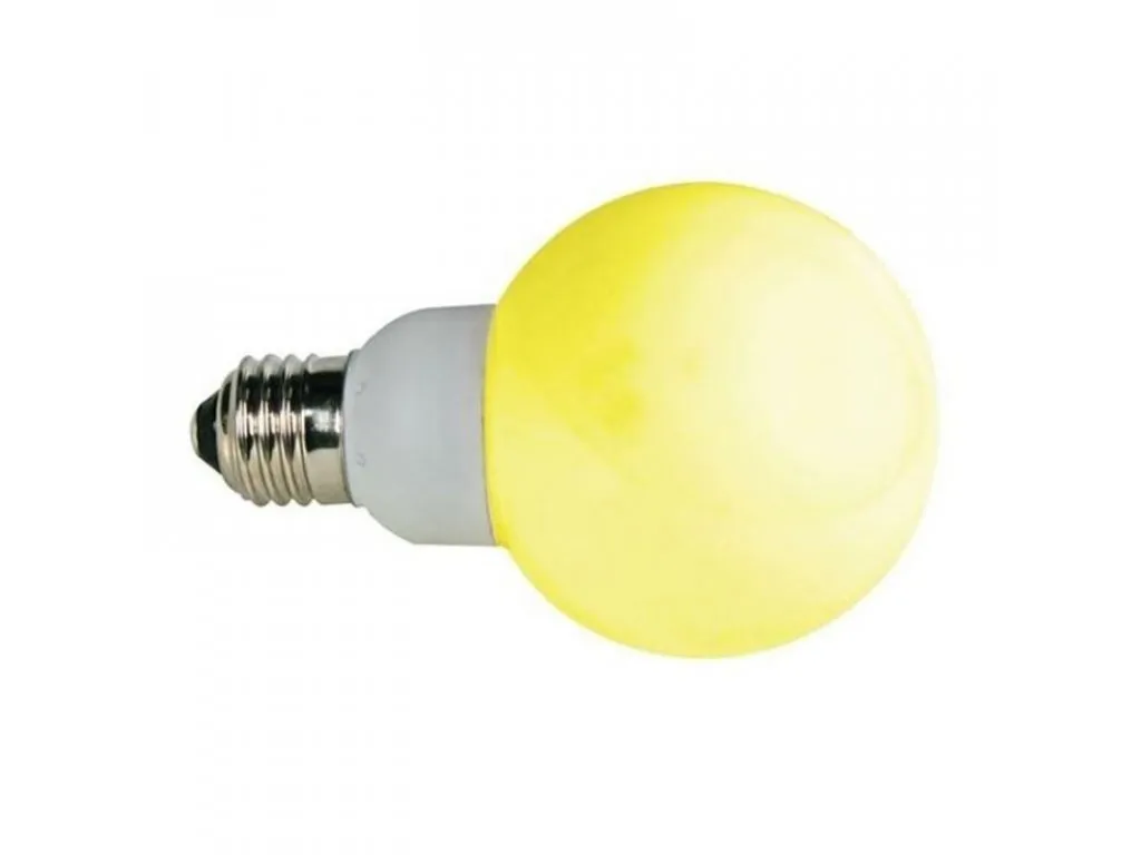 [154030] LED-lampe, GUL 1W E27