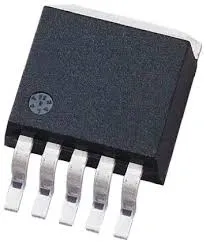 [154175] IC: voltage regulator; LDO,fixed; 5V; 0.45A; D2PAK-5; SMD; ±2%; Ch: 1
