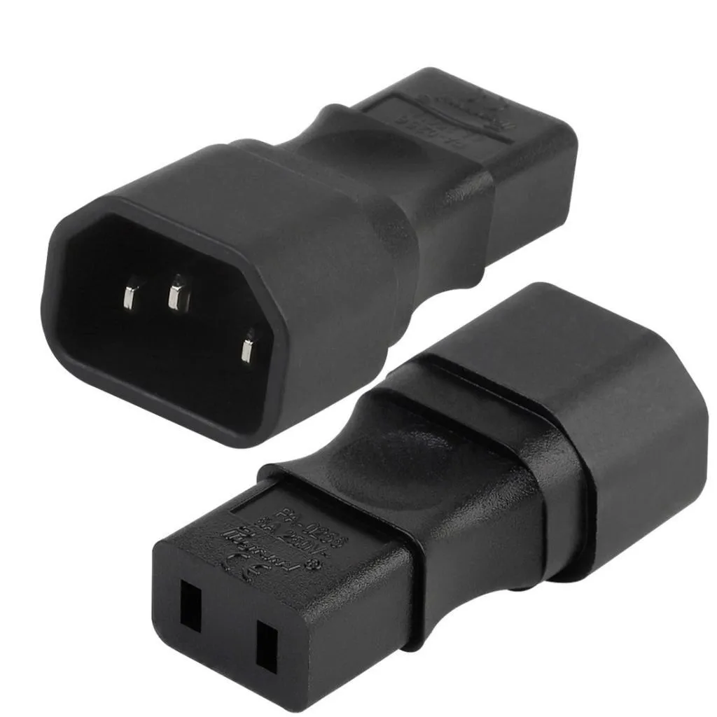 [154319] Strømadapter,1 x C14 Male to C9 Female AC Adapter
