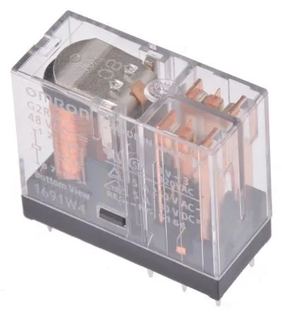 [154605] Relay DPDT 5A 48V 1800R Electromatic