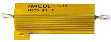 [154818] Trådviklet modstand 50W 0,1Ω ±5 %