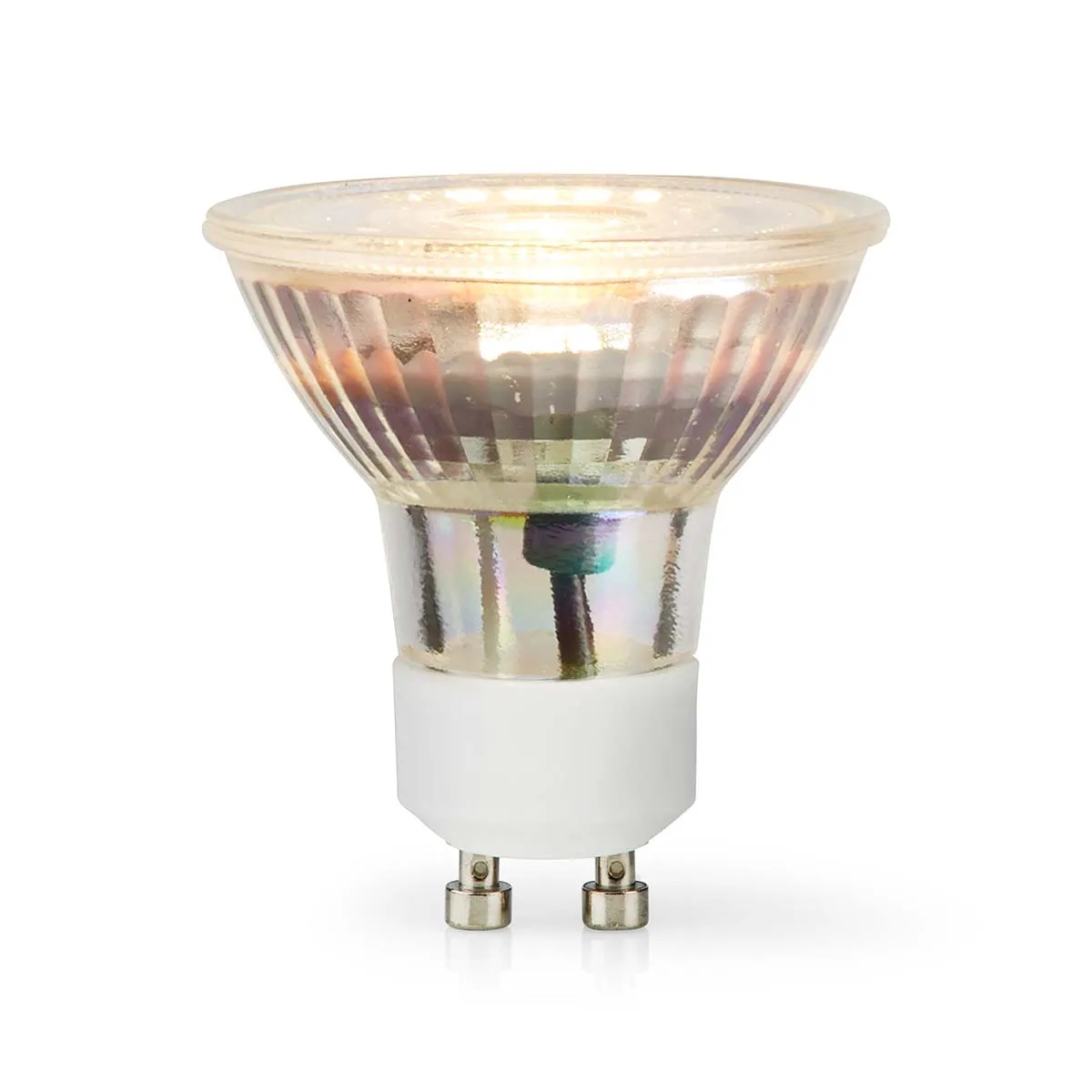 [155146] LED Pære GU10 | Spot | 3 W | 230 lm | 2700 K | Varm Hvid | Retro stil | 1 stk.