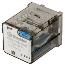 [155196] Ind. Relay 2PDT 16A 24VDC 445R