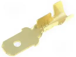 [155219] Spadestik 4,8x0,5mm han 1,0mm Brass