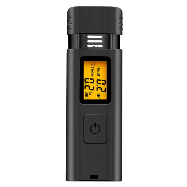 [155497] Alkoholtester, LCD-display, sort