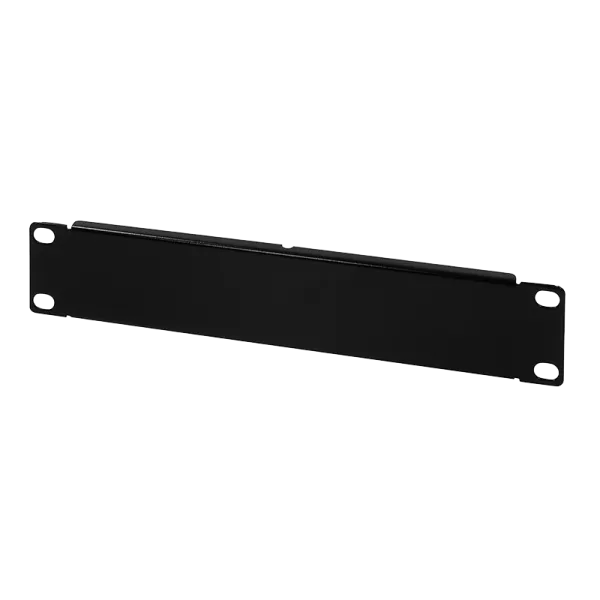 [155816] 10" blankt panel 1U, sort