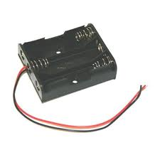 [156223] Batteriholder 3 x AA m. ledning