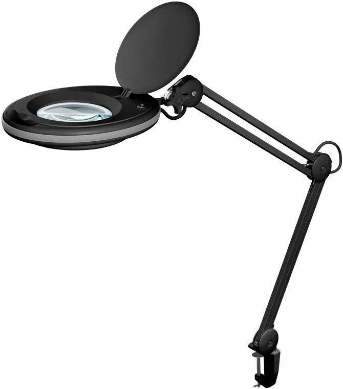 [156091] Luplampe LED, 3 Dioptri 8W 230V SORT